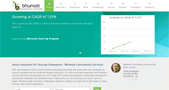 Desktop Screenshot of bhumati.com